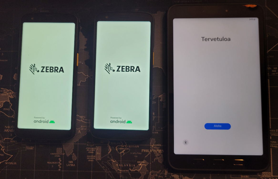 Urządzenia mobilne dla tego wdrożenia